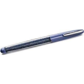 Crystalline Tintenroller, Blau, Verchromt