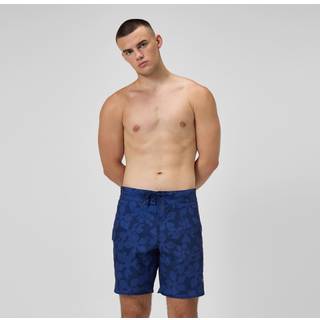 Men's Lookout Printed 18'' Swim Shorts Navy