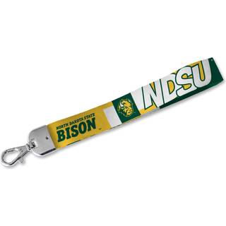 Rico Industries NCAA North Dakota State Bisons Wrist Lanyard Key Chain Cute Wristlet Strap Keychain Holder for Women Men Car Keys ID Badges Card