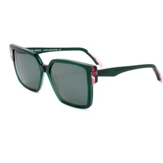 Silvian Heach Vicky Sun 20107 53 Solbriller Kvinder Grøn - Shiny Dark Green - 53mm