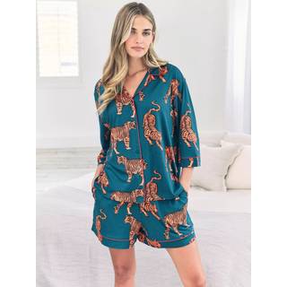 Chelsea Peers Chelsea Peers Tiger Tryk Lang Pyjamas Sæt