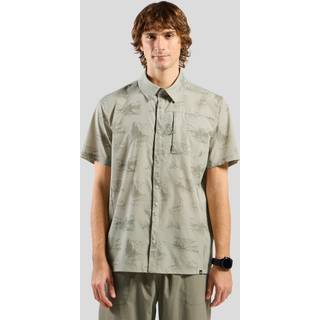 Odlo Essential Print Shirt S/S Skjorte Herrer størrelse L farve grå
