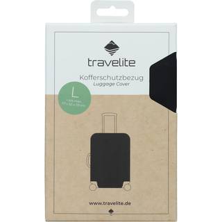 travelite Kuffertovertræk L - Sort