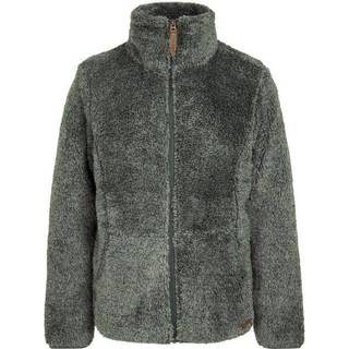 Protest Girl's Riri JR Full Zip Top Fleecejakke Børn størrelse 128 farve grå