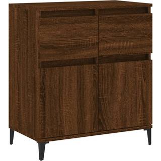 Skænk 60X35X70 Cm Konstrueret Træ - Brun eg