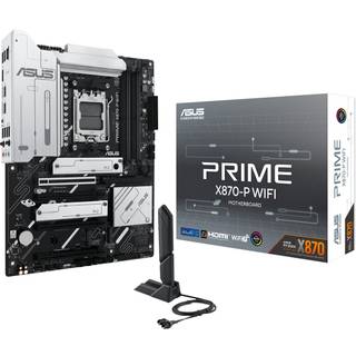 ASUS PRIME X870-P WIFI Bundkort - AMD X870 - AMD AM5 socket - DDR5 RAM - ATX