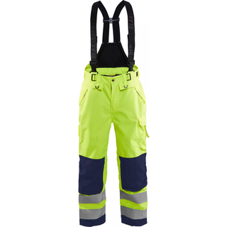 Blåkläder 1867 High Vis Skalbuks / High Vis Skalbuks - C44 - High Vis Orange/Marineblå