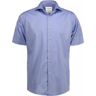 ID SS254 SEVEN SEAS Fine Twill modern s/s Lys blå M