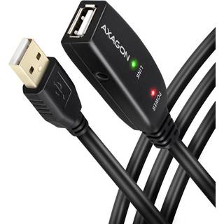 Axagon ADR-207 USB-kabel USB 2.0 7,5 m USB A Sort