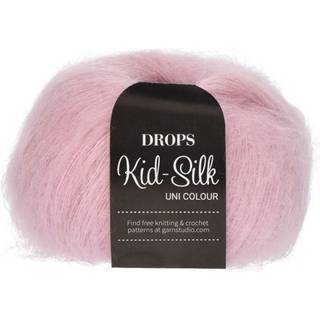 DROPS Kid-Silk Garn - 03 Lys rosa