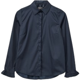 Mos Mosh Mattie Flip Shirt Skjorter 144070 Night Blue (XXL)