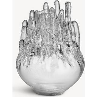 Kosta Boda - Polar Candleholder Large Clear - Lysestager og lanterner - Göran Wärff - Gennemsigtig