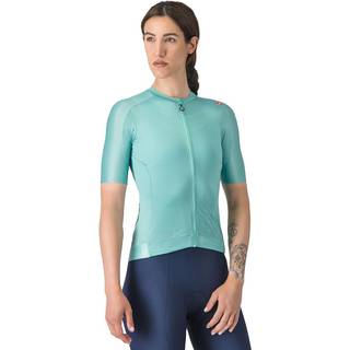 Castelli Women's Espresso Jersey Cykeljersey Damer størrelse XL farve turkis
