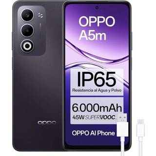 Oppo A5M 4G Dual SIM 256GB 8GB RAM Midnight Lilla