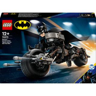 LEGO DC Super Heroes 76273 Byg selv-figur af Batman og Batpod-motorcyklen