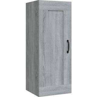 Vægskab 35X34X90 Cm Konstrueret Træ - Grå sonoma-eg