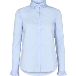 Mos Mosh Mattie Flip Shirt Skjorter 144070 Light Blue (XS)