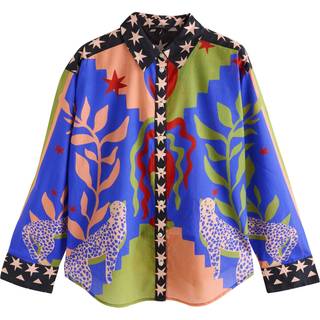 Next Afslappet langærmet let bomuldsskjorte - 44