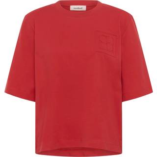 Soaked In Luxury Sljina Logo Tee Toppe & T-Shirts 30408510 Salsa (LARGE)