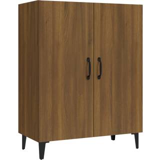 Skænk 70X34X90 Cm Konstrueret Træ - Brun eg