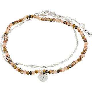 Pilgrim BELLAMY gavesæt, armbånd 2-i-ét sæt, sølvbelagt