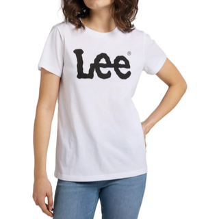 Lee Cotton Regular Logo Tee White Size XL