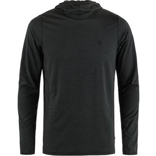 Fjällräven Abisko Sun-Hoodie Funktionsshirt Herrer størrelse XL farve sort