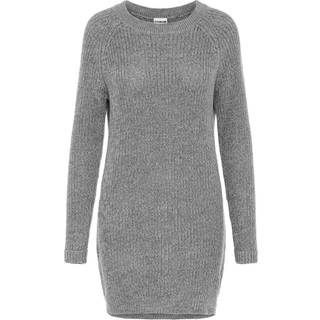 Noisy May Siesta Dame Kjole - Medium Grey Melange - S