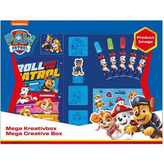 PAW Patrol aktivitetssæt med tuscher og notesbog, stempel og klistermærker