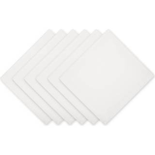 Dii Variegated bordpladsopsamling serviet sæt 20x20 off-white 6 stykke