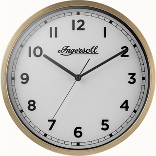 Ingersoll IC001GW Wanduhr im retro Look 30 cm