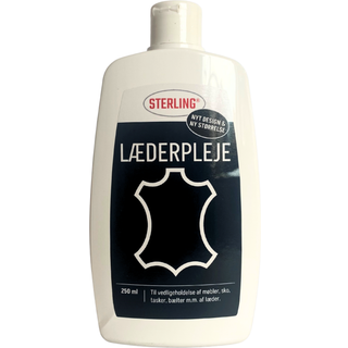 Sterling Læderpleje, hvid flydende voks 250 ml