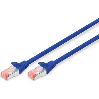 DIGITUS patch cable - 10 m - blue RAL 5017 - 10 meter