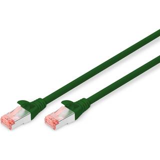 DIGITUS Professional patch cable - 10 m - green - Grøn - 10 meter