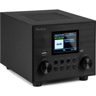 Vieste DAB+ Radio with Subwoofer Black TILBUD NU