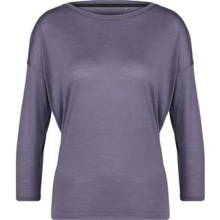 Stoic Women's MerinoChill MMXX. Göteborg 3/4 Crew Merino-shirt Damer størrelse L farve grå