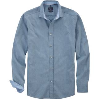 OLYMP Herren Hemd blau