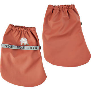 CeLaVi Baby Overtrækssko m. fleece - Redwood - 8042