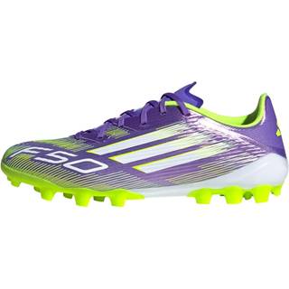 F50 League 2G/3G Artificial Grass støvler - Purple Rush / Cloud White / Lucid Lemon - 36 2/3