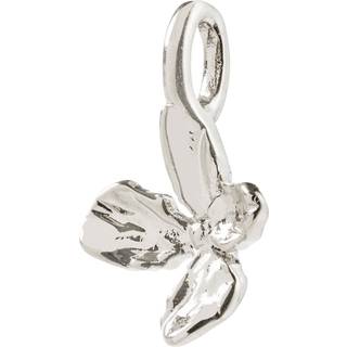 Pilgrim CHARM mini blomster vedhæng sølvbelagt
