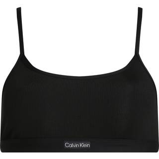 Bralette Bikini Top - CK Rib - Black - XS