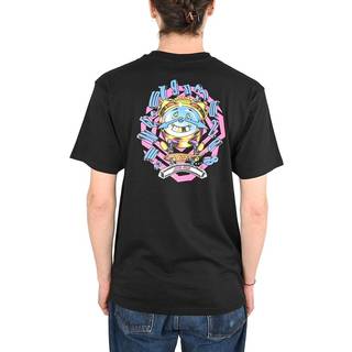 Santa Cruz Grabke All Around Stack T-shirt Herrer størrelse M farve sort