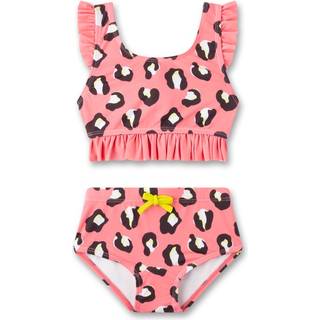 Sanetta Kid's Bikini AOP Bikini Børn størrelse 116 farve pink