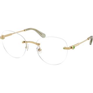 Swarovski Kvinde SK1021 4017 Optiske stel Metal Guld Transparent Pantos Normal
