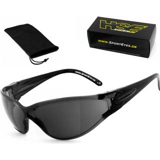 HSE - SportEyes | Sportbrille, Fahrradbrille, Sonnenbrille, Bikerbrille, Radbrille | SEHSTÄRKE möglich | BIG DEUCE