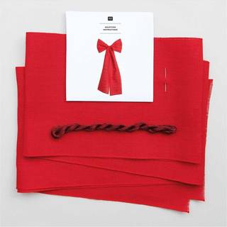 Stickpackung Schleife Fröhliche Weihnachten