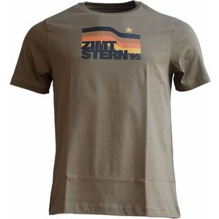 Zimtstern Northz Tee S/S T-shirt Herrer størrelse M farve grå/brun