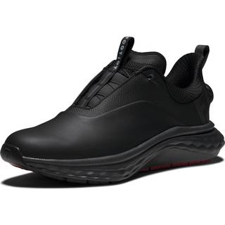 Footjoy Herre Quantum BOA Golfsko Medium Black/Charcoal/Red 44