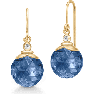 Berry Earring Sapphire Blue