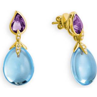 Palido Ohrringe - S6472G - blau